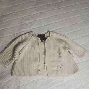 Coach White Knit Sweater